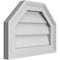 Ekena Millwork Octagonal Top Surface Mount PVC Gable Vent w/ 2"W x 1-1/2"P Brickmould Frame, 16"W x 12"H GVPOT16X1202SN - alternate 5